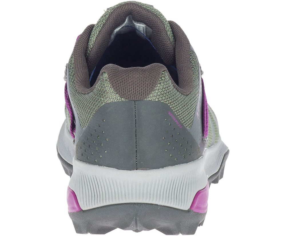 Merrell Hiking Shoes Olive - Zion FST Waterproof - Womens 97WBMUHDK